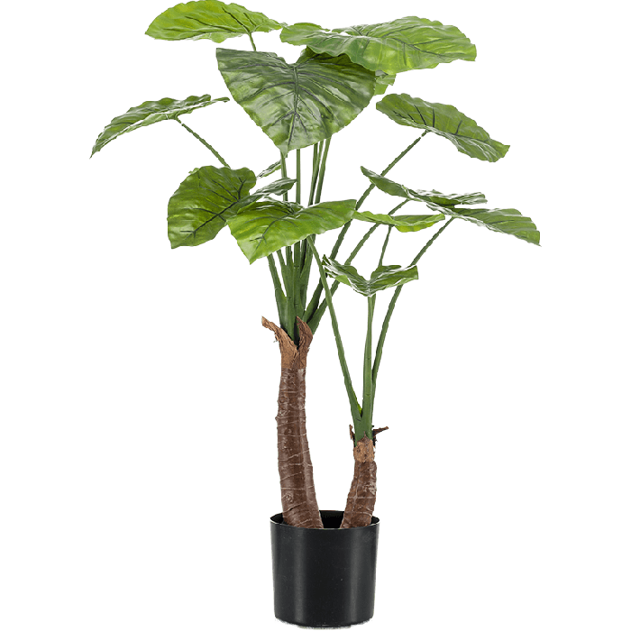 Alocasia Calidora op stam - kunstplant