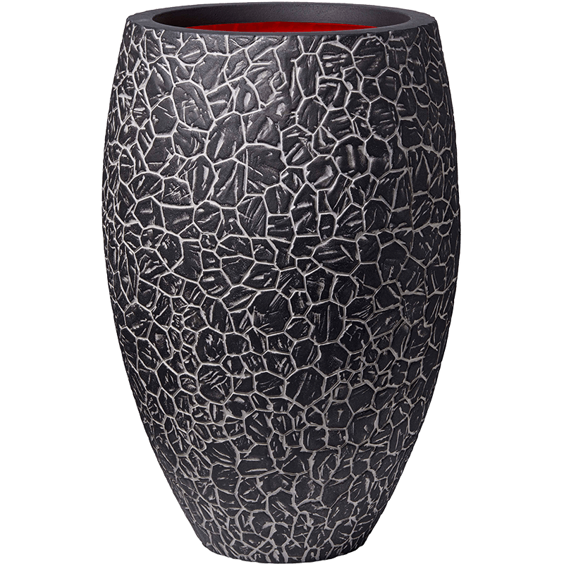 Capi Nature Clay Vase Deluxe Antraciet