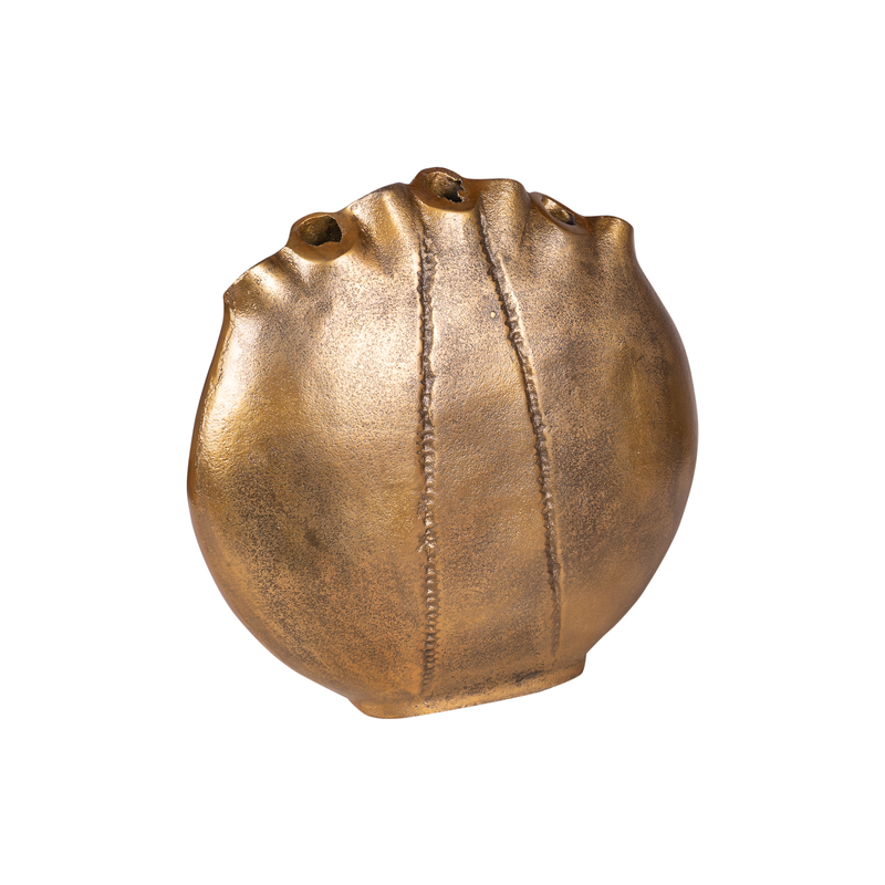 Vaas Crab goud small