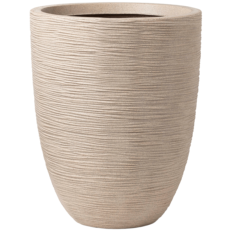 Capi Lux Waste Rib Vase Beige