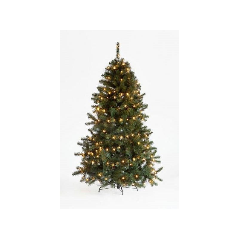 Kerstboom met verlichting - kunstplant