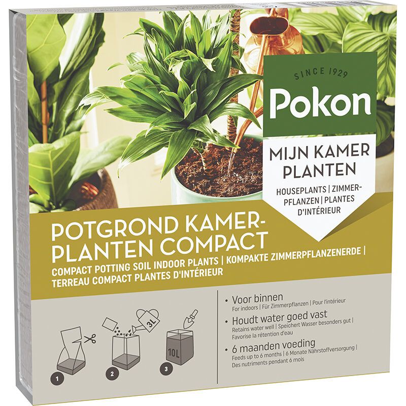 Pokon kamerplanten potgrond compact 