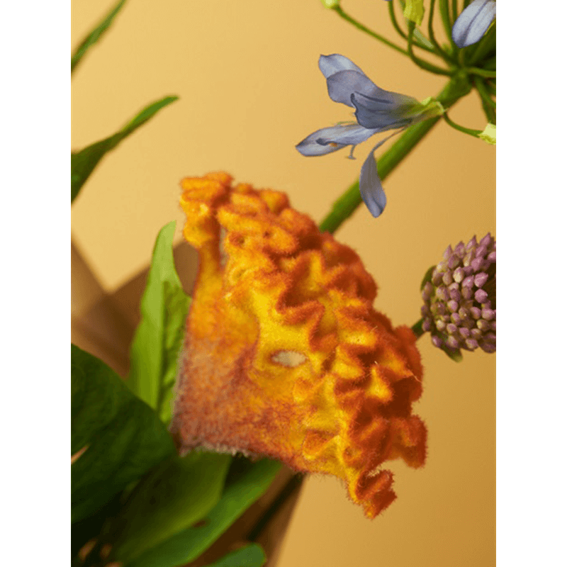 Celosia Orange - kunstplant