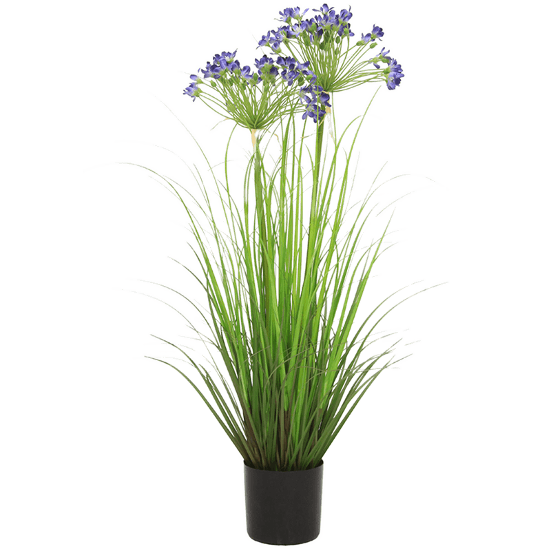 Agapanthus blauw - kunstplant 