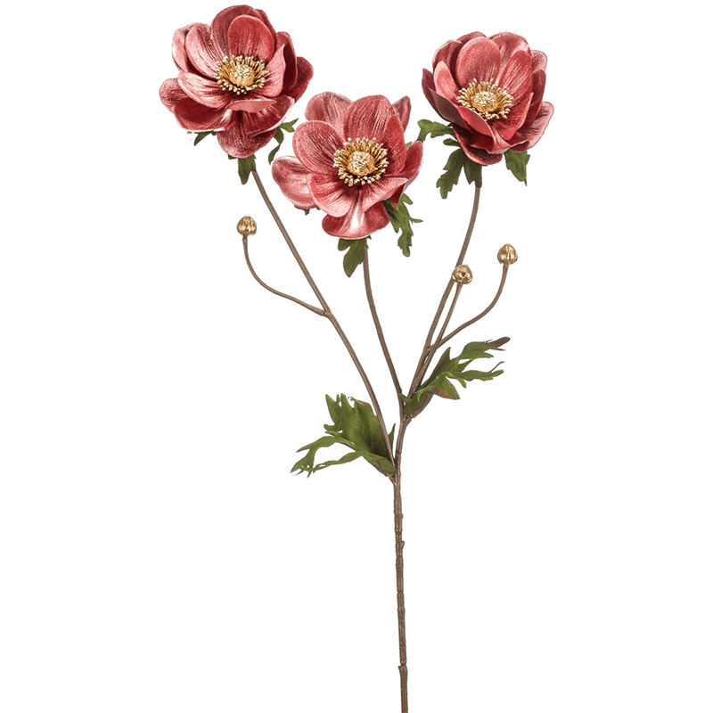Anemone Roze - kunstplant