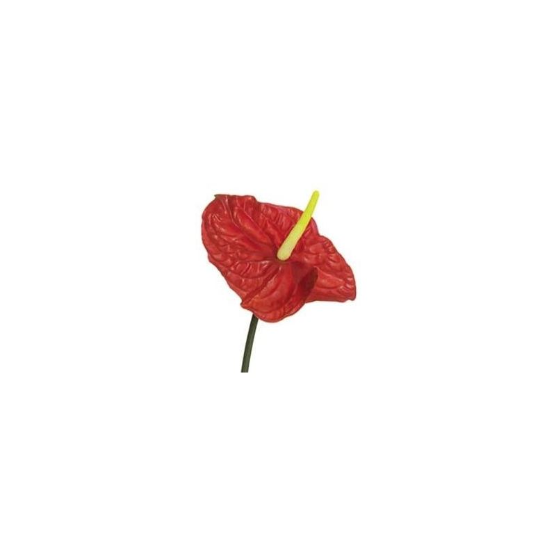 Anthurium rood XL - kunstplant