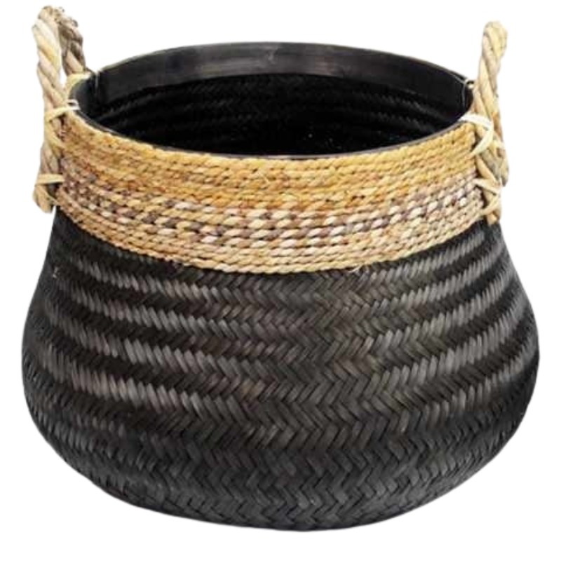 Mand Bamboe Zwart