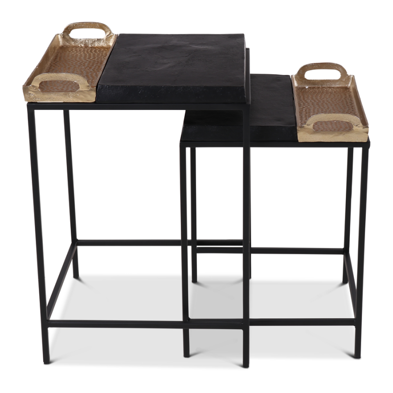 Bijzettafel Madhya (set van 2 stuks)