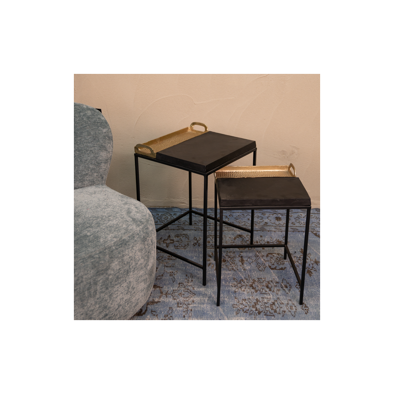 Bijzettafel Madhya (set van 2 stuks)