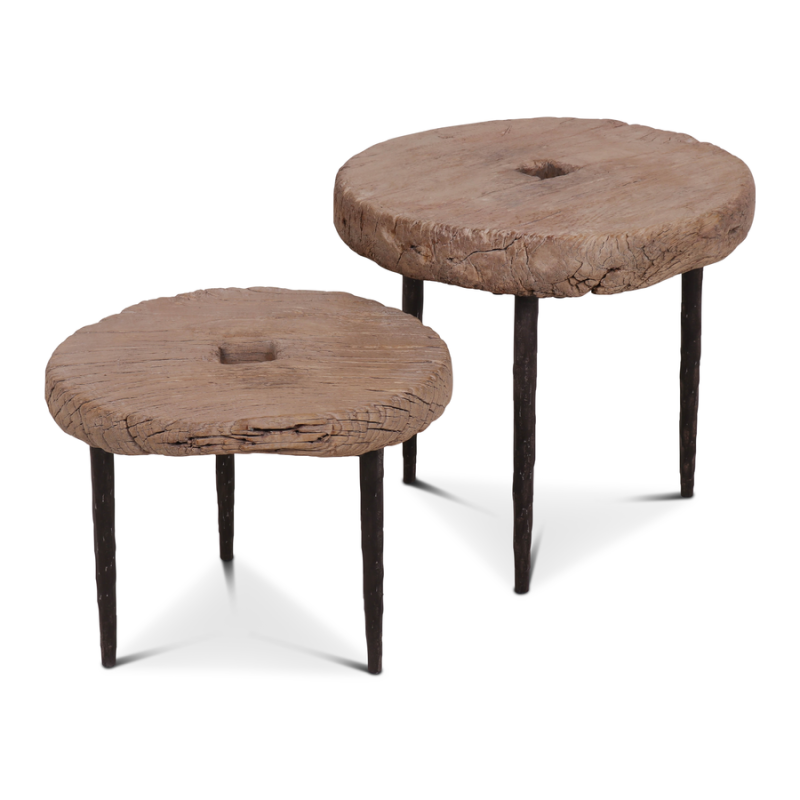 Bijzettafel Wiel