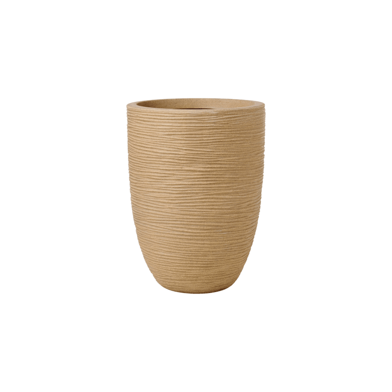 Capi Nature Rib Vase Elegant Beige