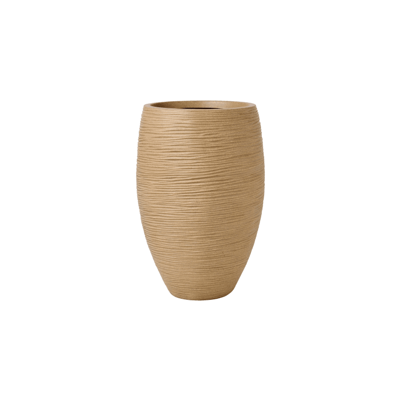 Capi Nature Rib Vase Deluxe Beige