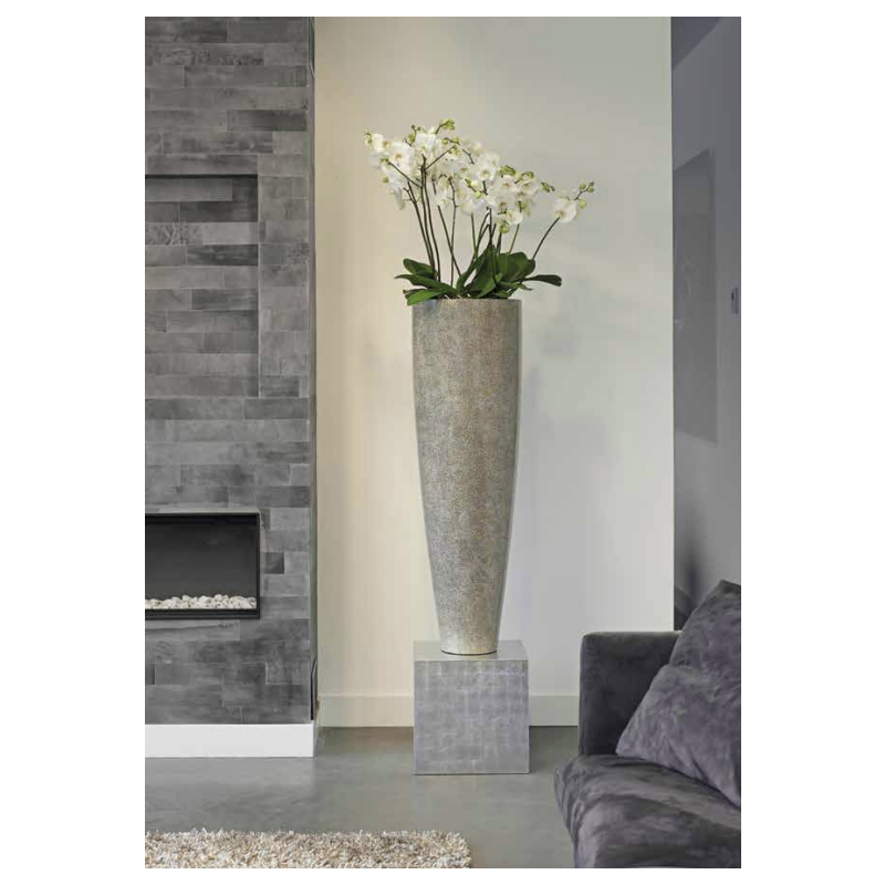 Cube Silver Leaf