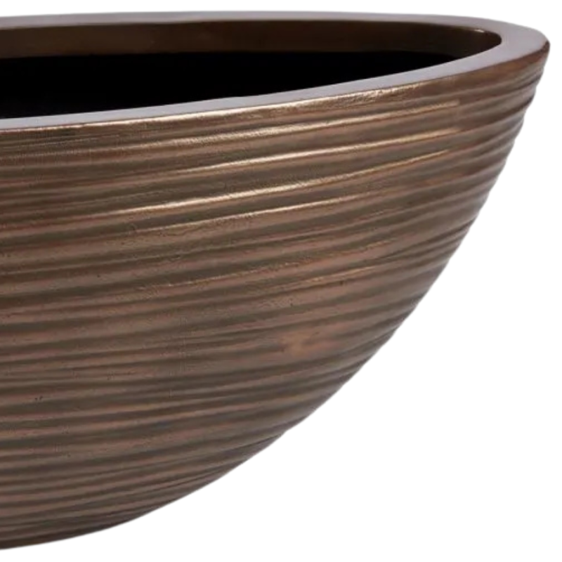Curved Oval Bronze