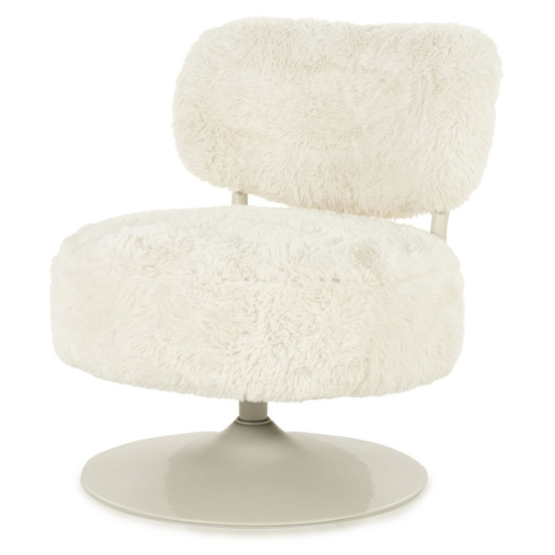 Draaifauteuil Furlo beige