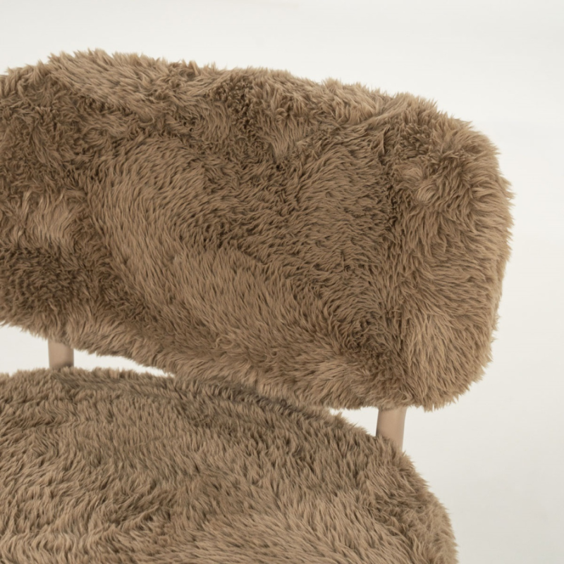 Draaifauteuil Furlo taupe