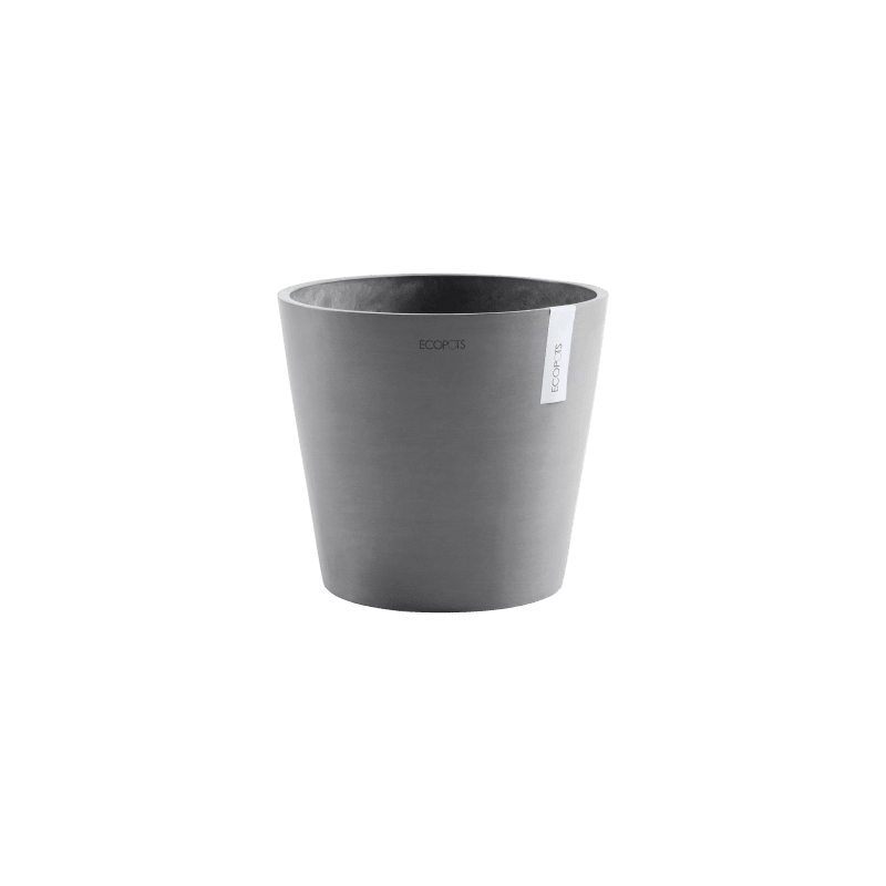 Ecopots Amsterdam Wheels grijs