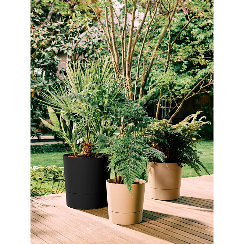 Elho Foss Rond Beige