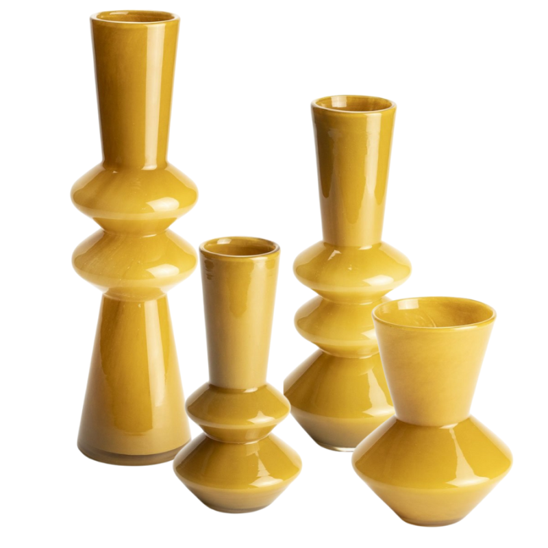 Faro vaas geel - set van 4