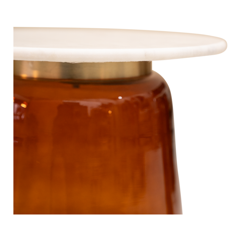 Bijzettafel Feira oranje