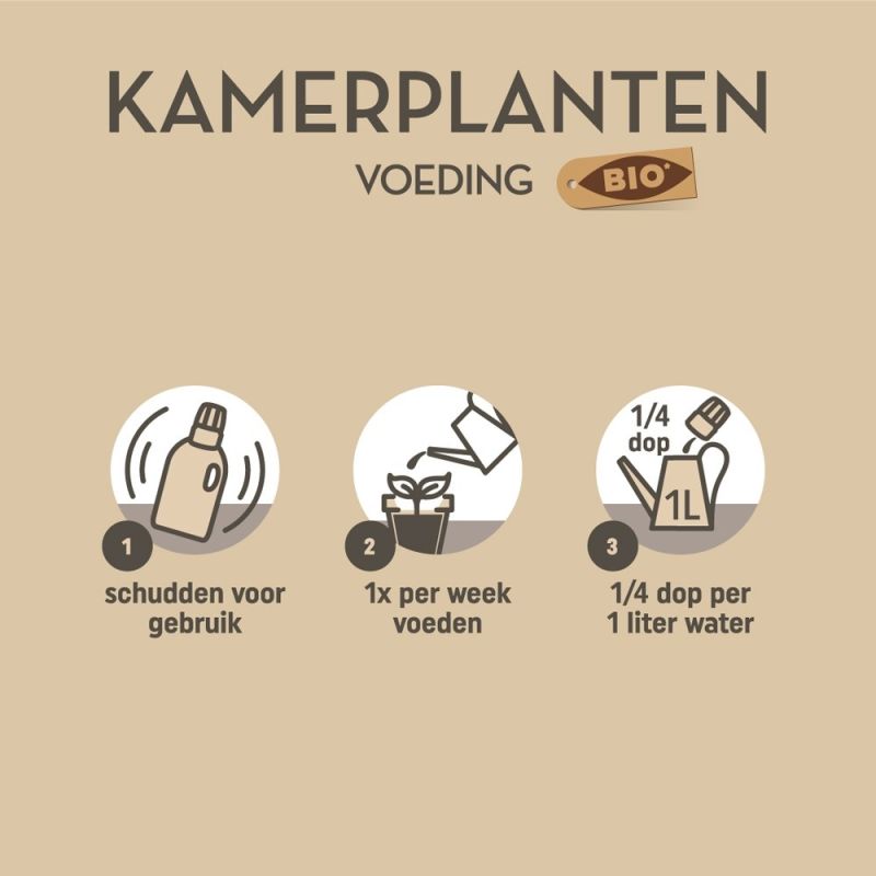 Bio kamerplanten voeding 250ML