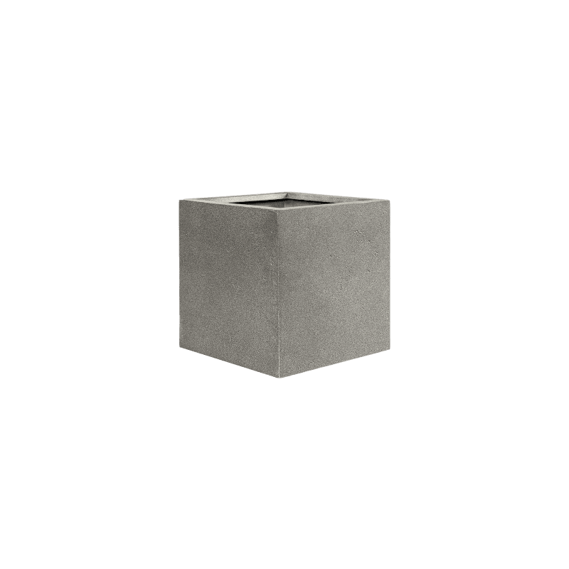 Grigio Cube Concrete Grijs (met wielen)