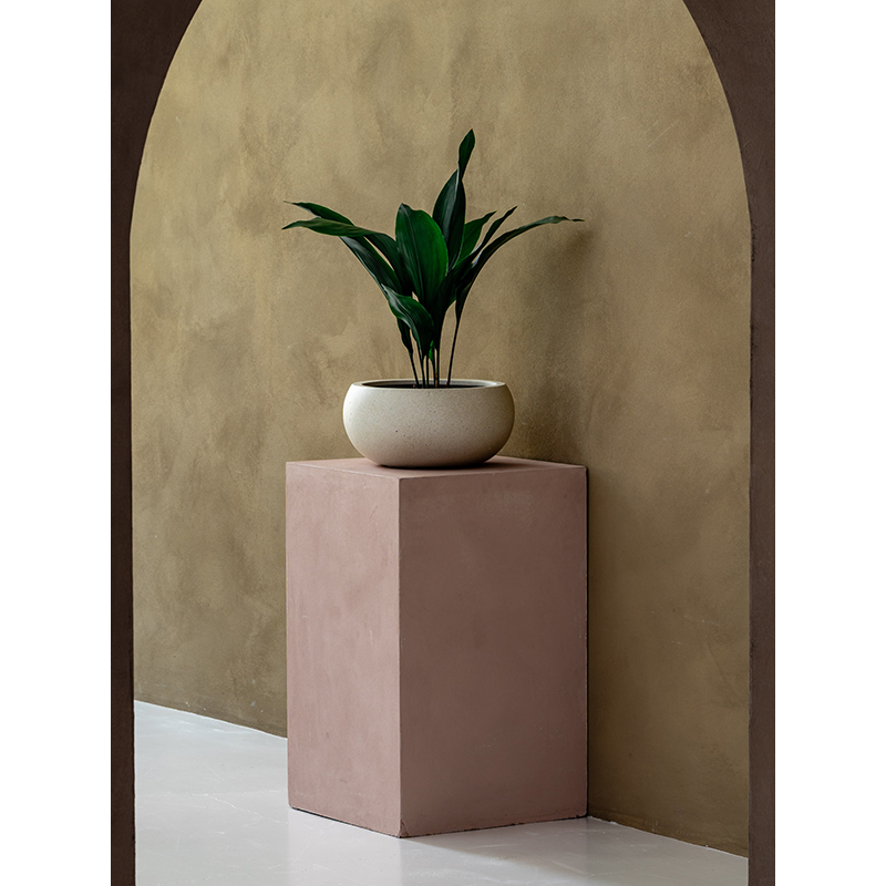 Grigio Low Balloon Concrete wit