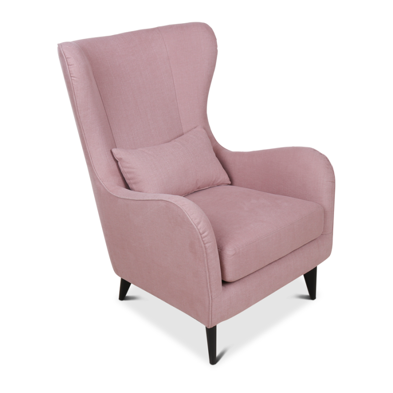 Fauteuil Leafield licht roze