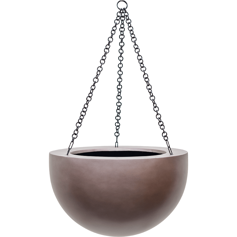 Metallic Bowl Hanger Coffee