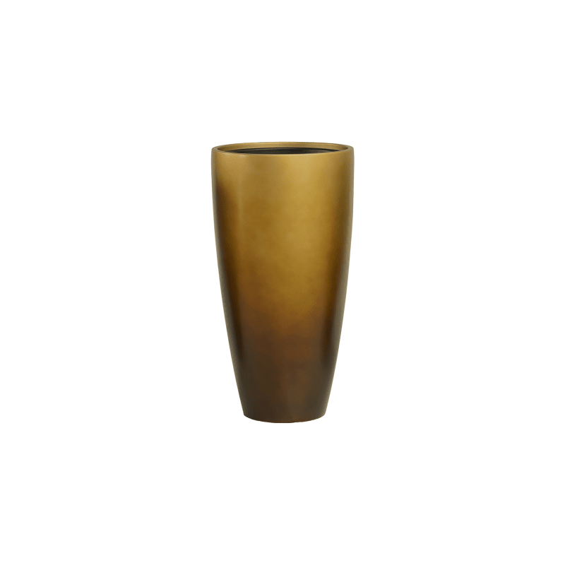 Metallic Vase Honey