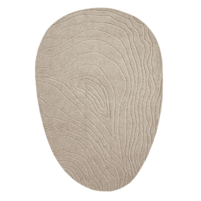 Vloerkleed Peddle beige