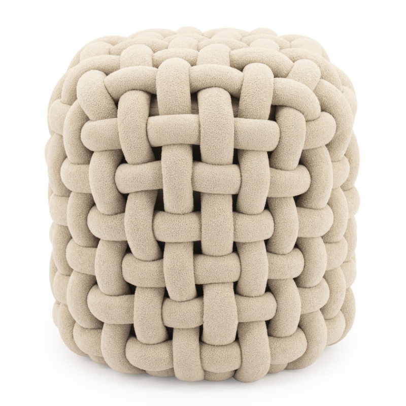 Poef Poefie beige