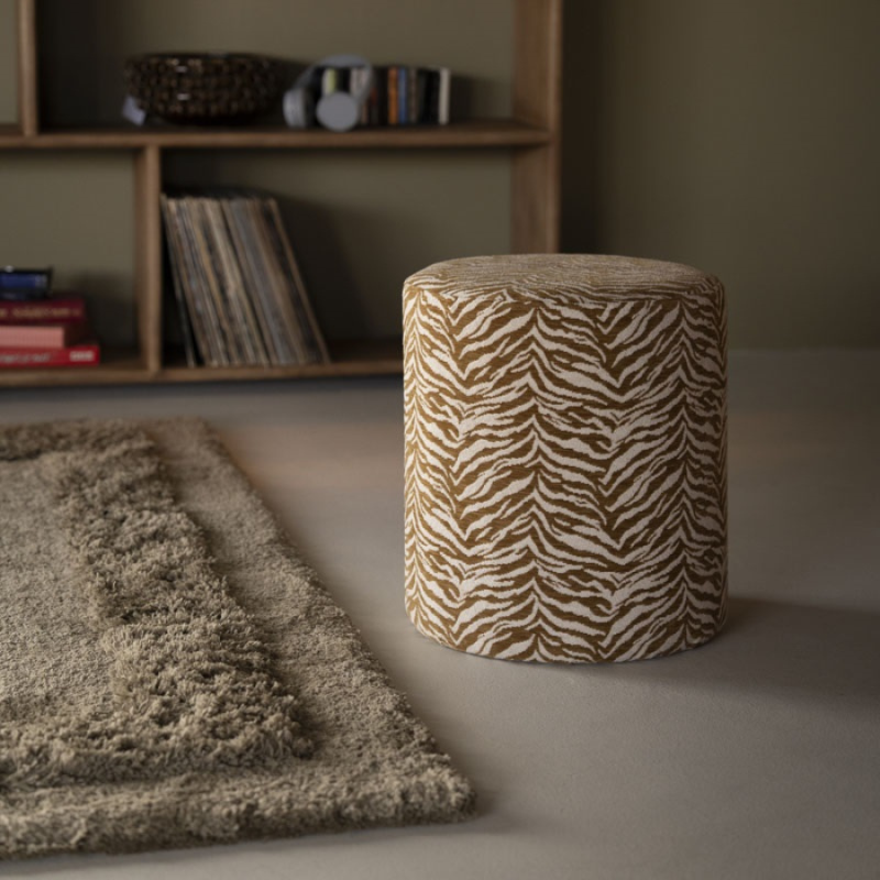 Poef Tigra mosterd