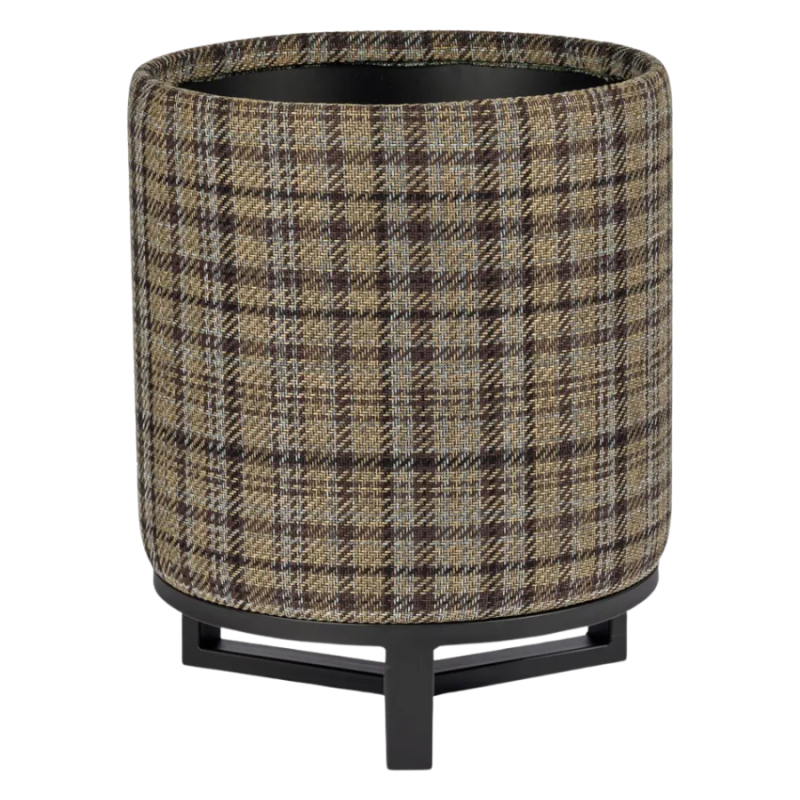 Pouf Cylinder Brown