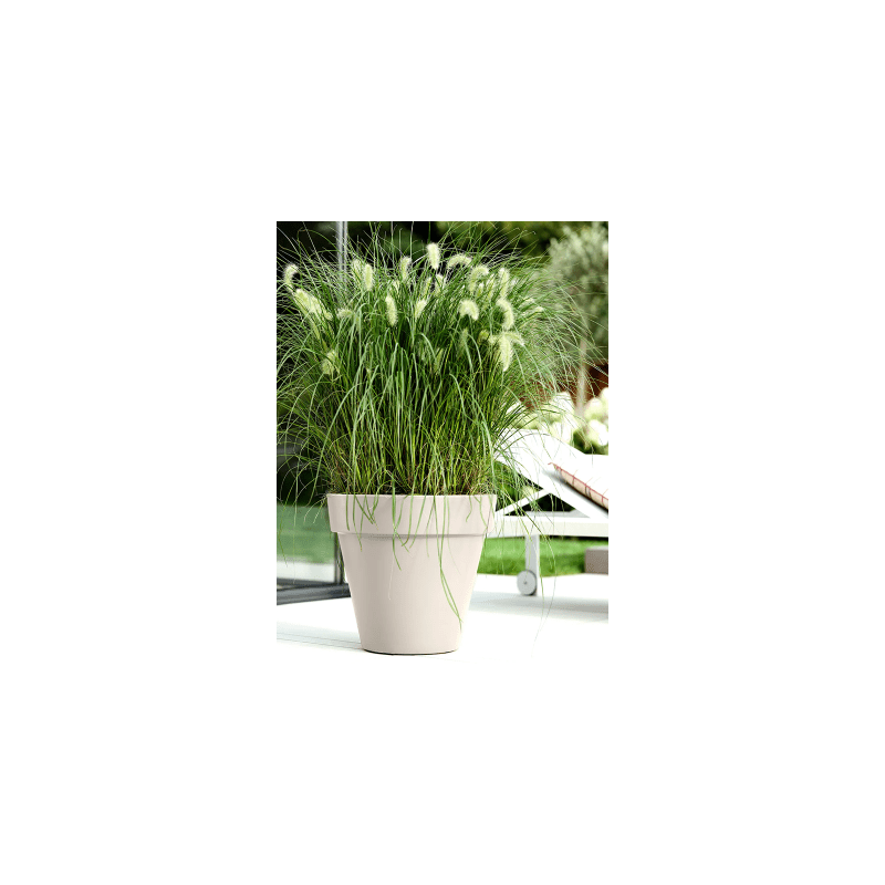 Elho Pure Rond Linnen Wit