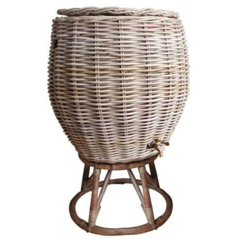 Regenton Rotan Grijs 130L