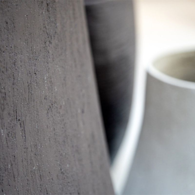 Rondello Vase Ash Brown