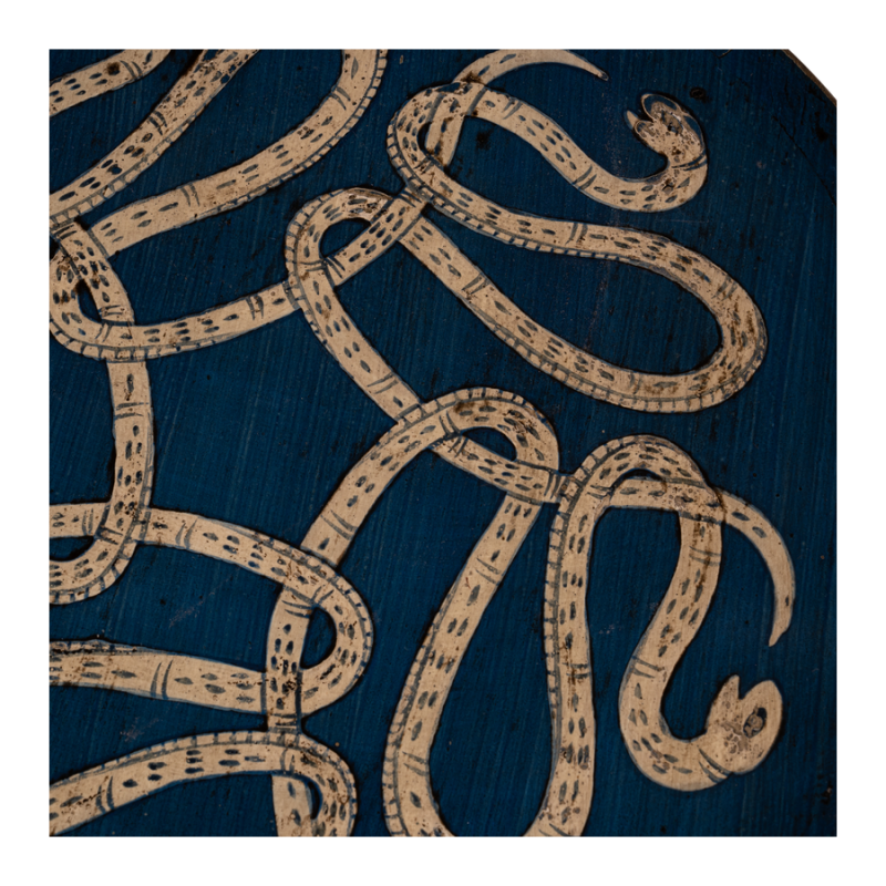 Bijzettafel Snake blauw