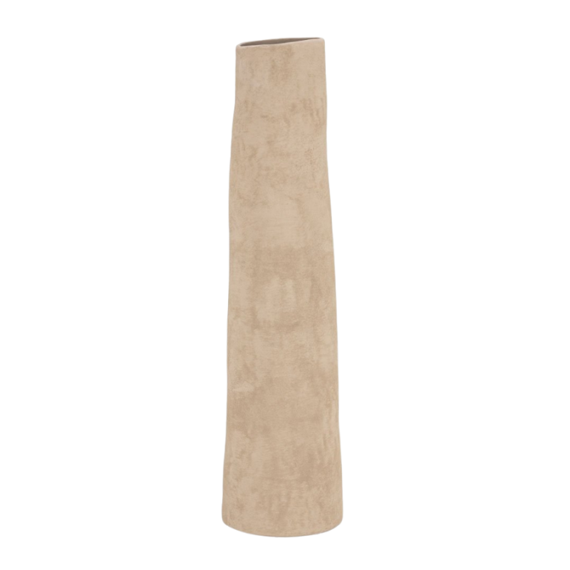 Soave vaas lichtbruin