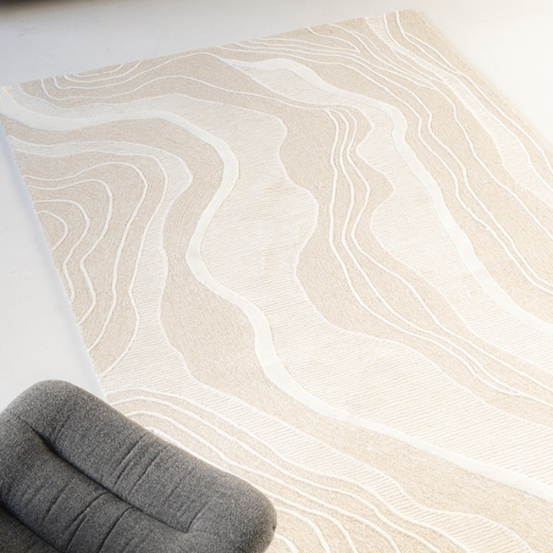 Vloerkleed Soil beige