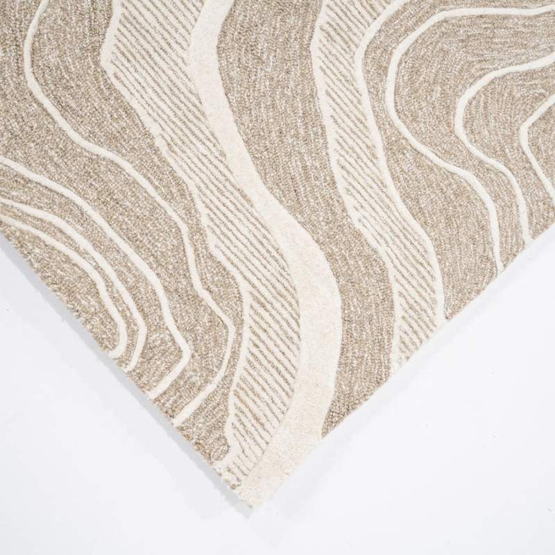Vloerkleed Soil beige
