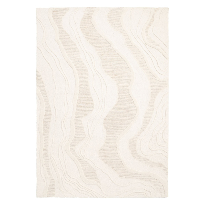 Vloerkleed Soil wit
