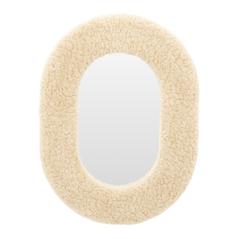 Spiegel Kiss beige