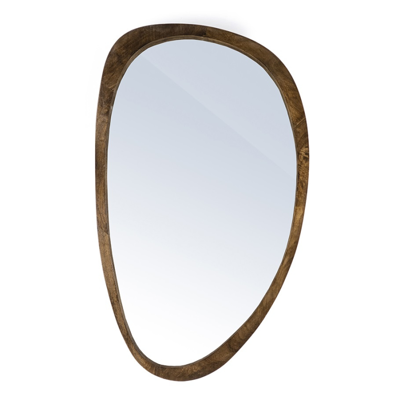 Spiegel Plecto bruin