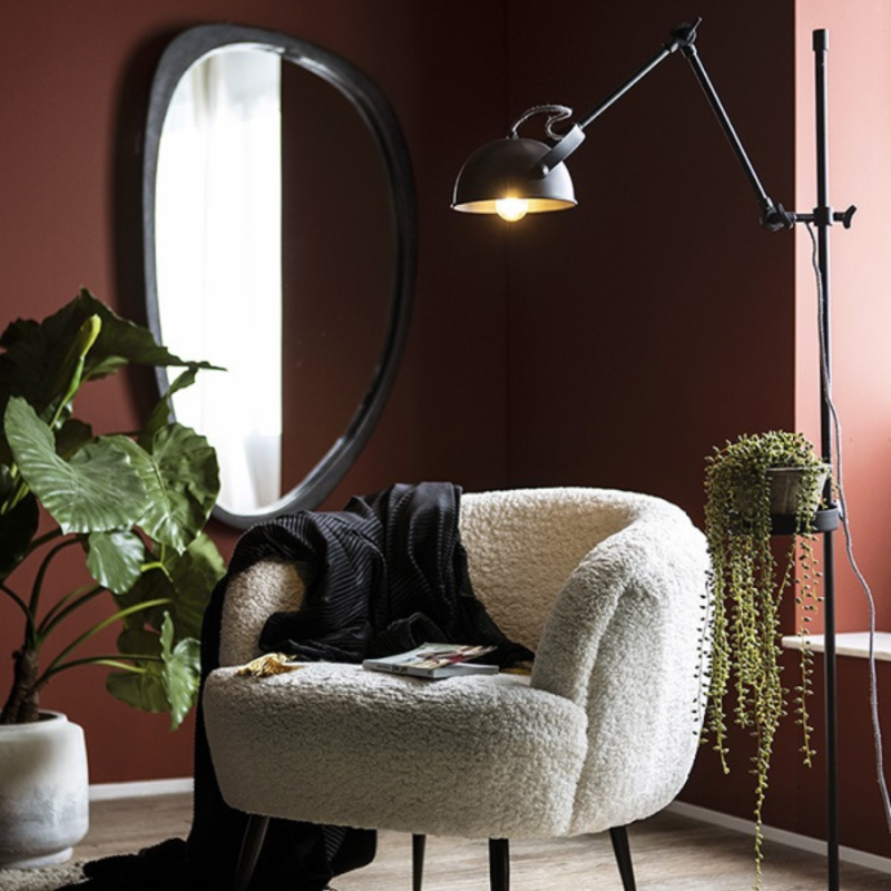 Spiegel Plecto zwart