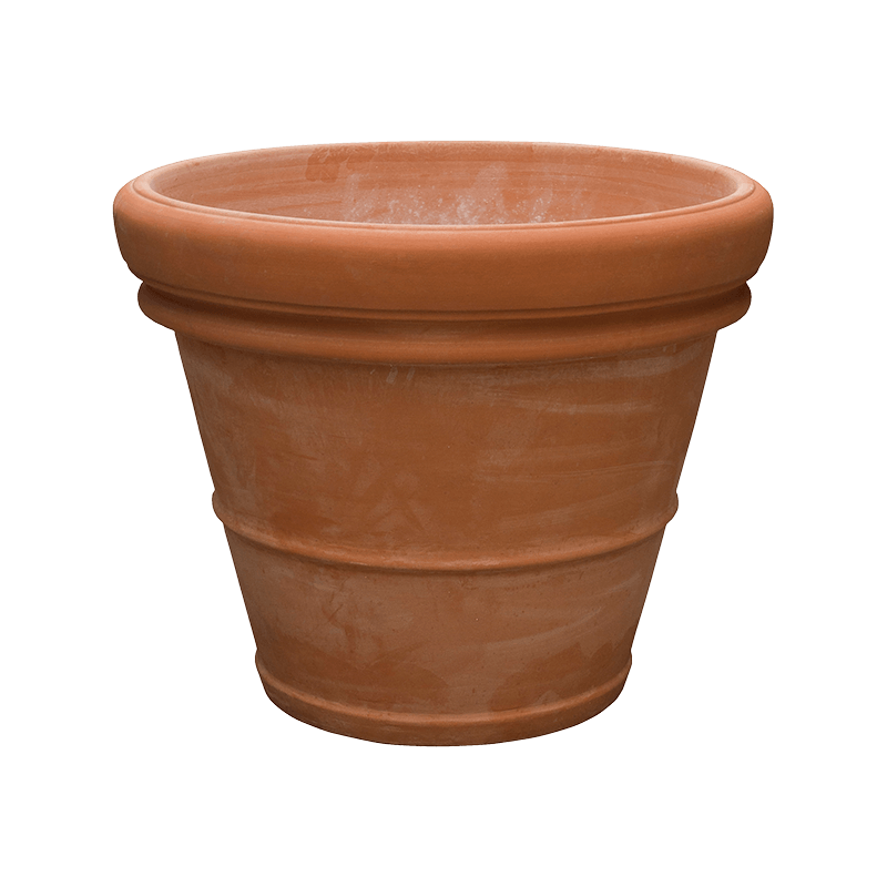 Terracotta Doppio Bordo Handgemaakt