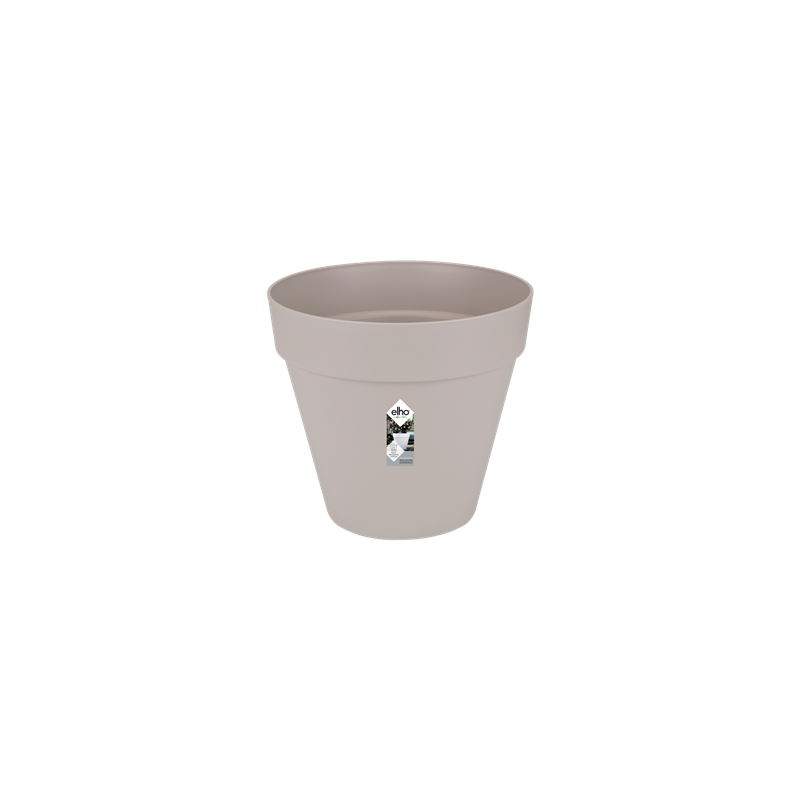 Elho Urban Loft Rond Beige (met wielen)
