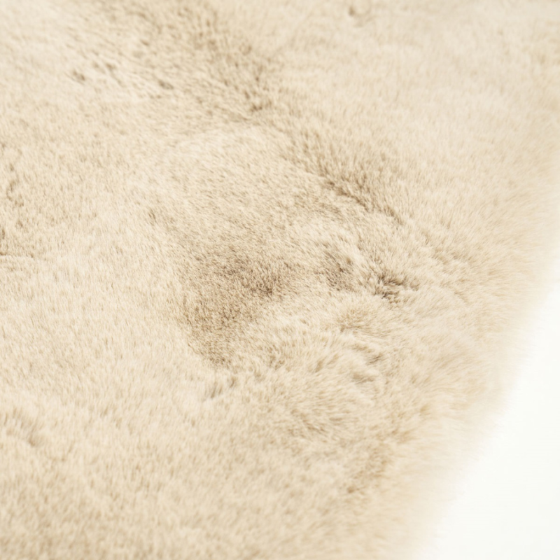 Vloerkleed Zena Round beige