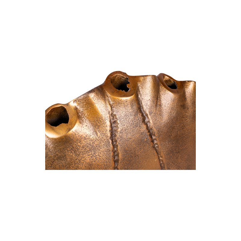 Vaas Crab goud medium