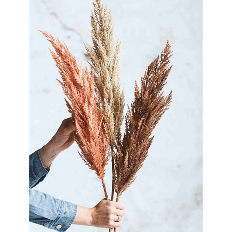 Pampas pluim roze - kunstplant